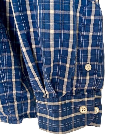 Eddie Bauer Long Sleeve Cotton Button Down Shirt Cotton Men's Large - Picture 4 of 6